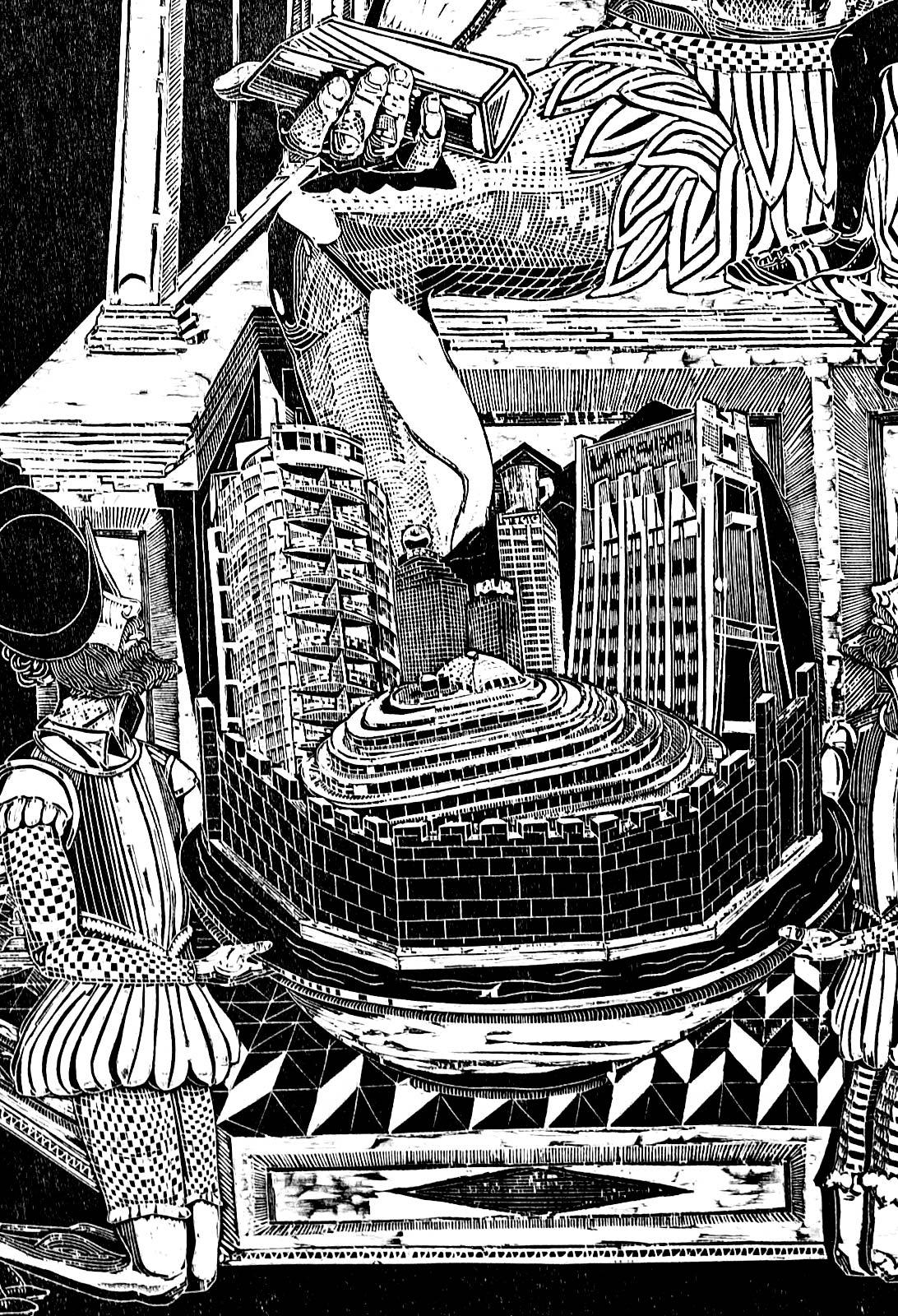 Dame dos detail
